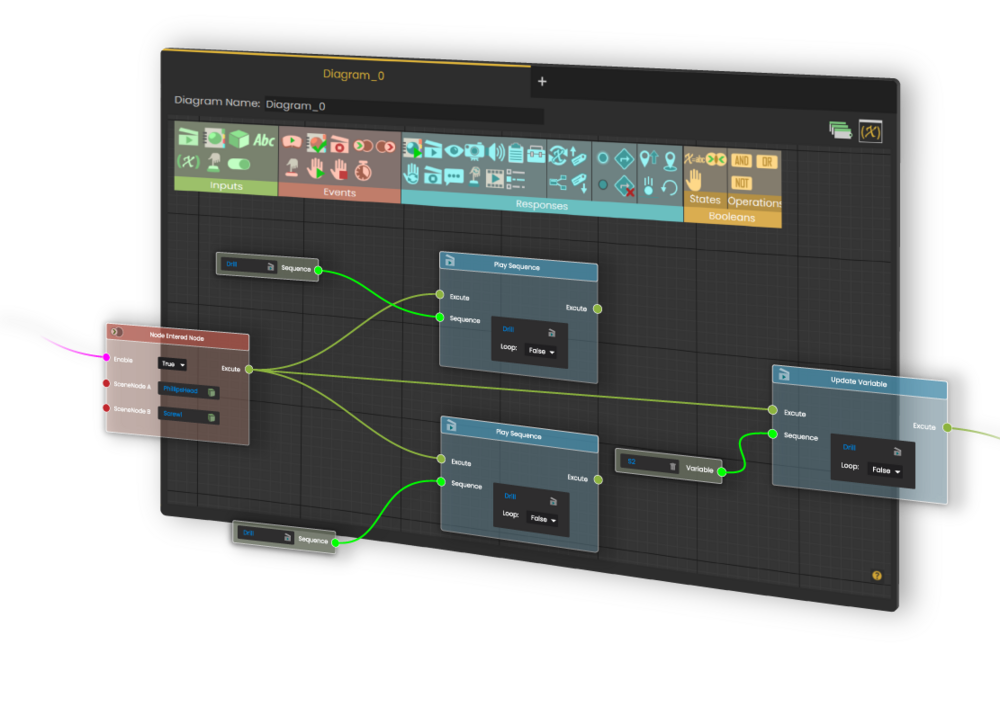 SimLab Training Builder – prostředí v nástroji na tvorbu školení