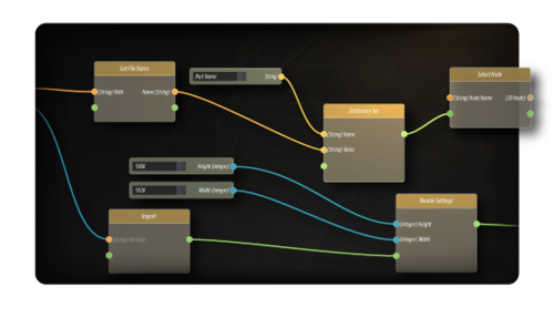 Vizuální skriptování Vizuální skriptování